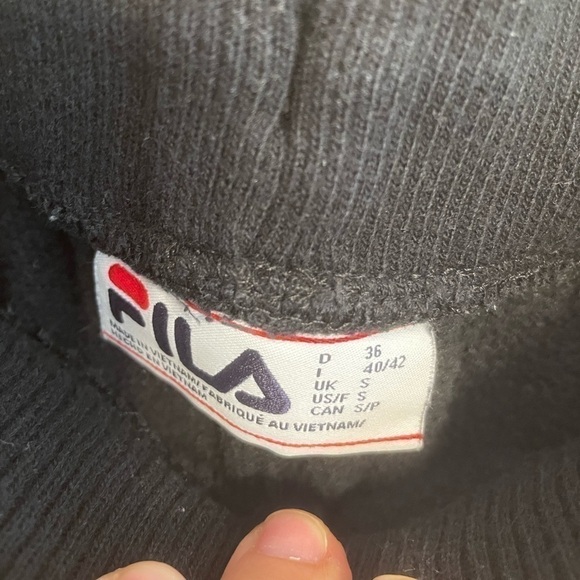 FILA Sweat Pants in Black & Navy Blue Pack - Picture 4 of 15